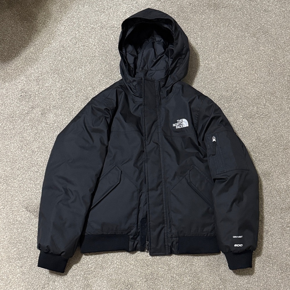 The North Face Boys Black Hooded Jacket